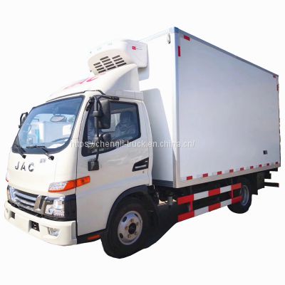 JAC 4x2 3ton 4ton 5ton 6ton 7ton 8ton refrigerator truck