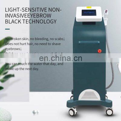 Factory Non Invasive Tattoo Removal Laser Instrument Q Switch ND Yag Laser Machine Eyebrow Pigment Removal Beauty Instrument