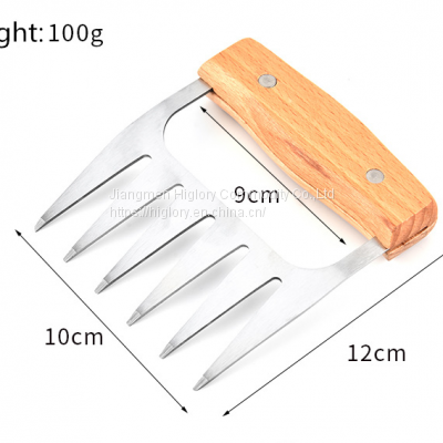 2pcs Barbecue Accessories Heat-resistant Thickening Food Grade Pork Chopper Claw Bear Claw photo-5