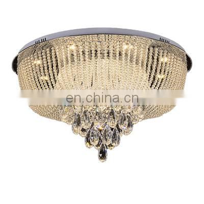 Living Room Bedroom Luster Crystal Lighting Ceiling Hanging Modern Crystal Chandelier LED Light