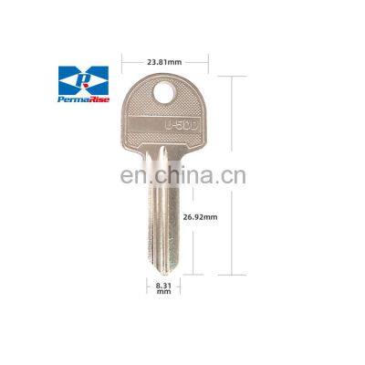 Customized Designs Titanium Car Blank Keys for duplicate Cheap Price Special Brass Material Key Blank For Home