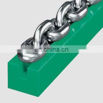 Custom design plastic uhmw-pe nylon conveyor chain guide rails for wholesales