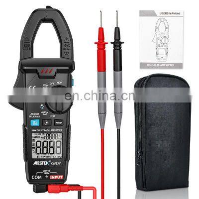 Digital Clamp Multimeter AC DC Current Voltage Voltmeter Frequency Tester Auto Range 600A 600V Pinza Amperimetrica Clapm Meter