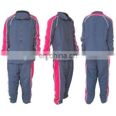 Custom plain latest design tracksuits bulk wholesale your own cotton fleece mens