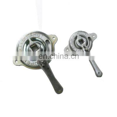 HVAC 1/4'' Galvanized steel damper quadrant /dial regulator