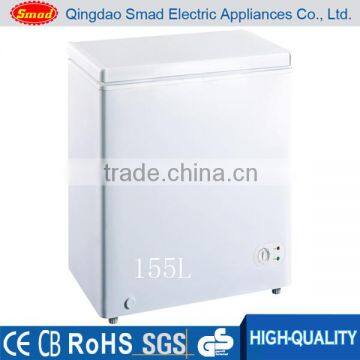 Commercial use big capacity solid door top open chest freezer