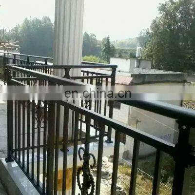 High Quality Hot Design Square Tube Decorative Zinc Steel Balustrade Zinc Steel Railing for Balcony and Terrace Railing photo-2