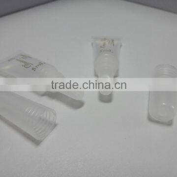 100ml PE name for branded wine bottle plastic cosmetic packaging tube