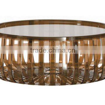 Living Room Panier Table Replica Round Shape Small Coffee Table photo-4