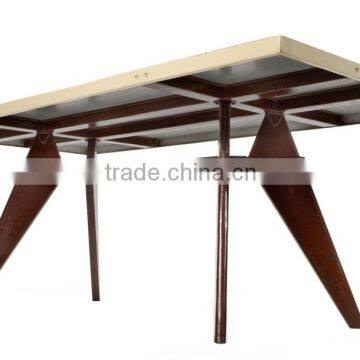 Wide 190cm Replica Jean Prouve Wooden Dining Table photo-3