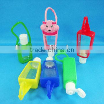 PET hand-washing liquid silica gel bottle