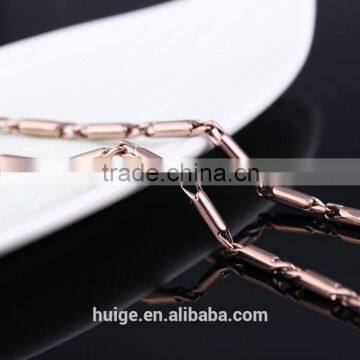 2015 China Supplier Jewellery Fashion Ornate Jewelry Chain Decorative Chain & Coffee Gold Plated Link Chain photo-3