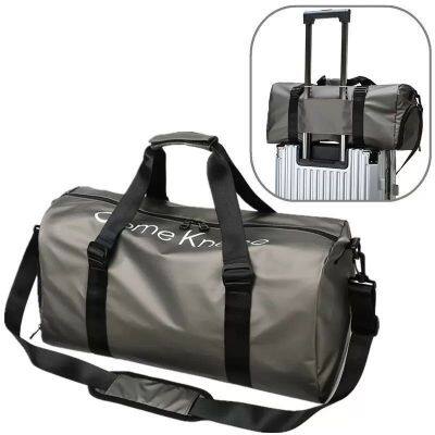 Leisure Outdoor Sports Fitness Bag Simple Style Multi-Functional Dry and Wet Separation Travel Bag photo-2