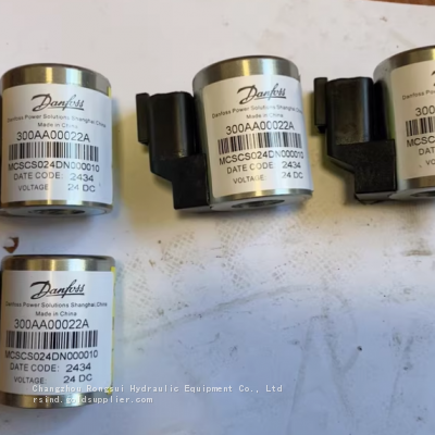 Гидравлический клапан Danfoss, электромагнитная катушка, модель 300AA0022A, напряжение 24В