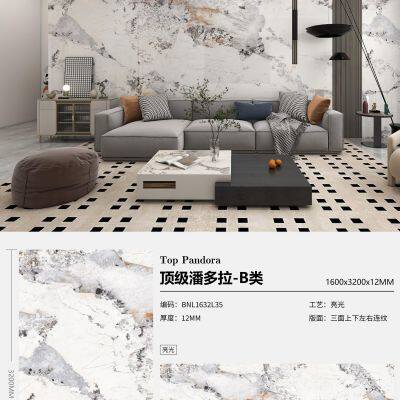 High Top Pandora Sintered Stone New Design Pandora Marble Big Slab for Background Wall photo-5