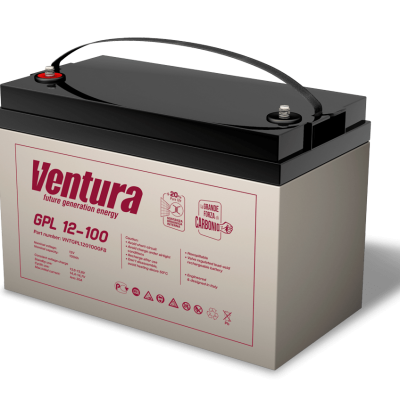 VENTURA GPL12-100 Lead Sealed Battery 12V100Ah M6 Bolt Road Transport Sea Transport Air Transport Certificate Dangerous
