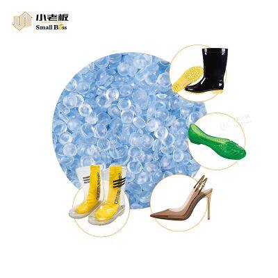 Usine de granulés de composés en PVC pour semelles de chaussures en Chine