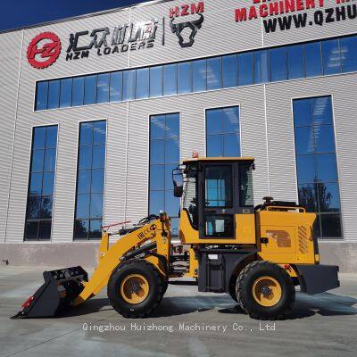 HZM912 ZL12 1.2t Mini Loader Mini Articulating Loaders for Sale