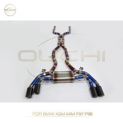 Exhaust Titanium Catback for BMW M8/ X3M X4M F97 F98/ X3M X4M F97 F98 Lci/ X5 X6 M60i Electronic Valve High-performance Automotive Exhaust Parts photo-3