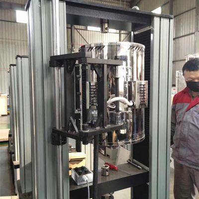 HST-EGD20 Computer Control High and Low Temperature Load Capacity 20KN Electromechanical Testing Machine photo-4