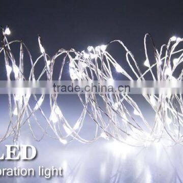33Ft 100 LED Copper Wire String Lights DC12V LED Fairy Lights for Outdoor Christmas Wedding Party Decor photo-2