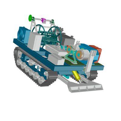 Track Winch Attachment for Crawler Cranes With Corrosion-Resistant Coating and Easy Installation photo-3