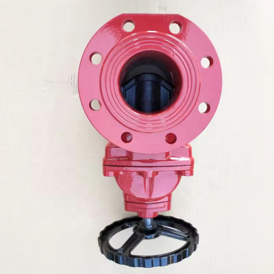 ANSI Manual Non-rising Stem Cast Iron Flange Gate Valve AWWA 125LB 150LB Fire Water Soft Seal Gate Valve photo-4