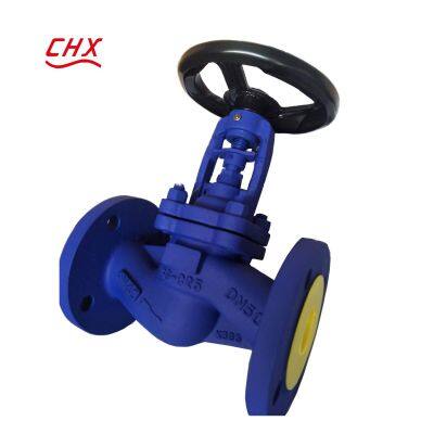 ANSI Bellow Sealed Globe Valve Ductile/Cast Iron WCB Stainless Steel High-Temperature/Pressure Zero Leakage Prevention photo-3