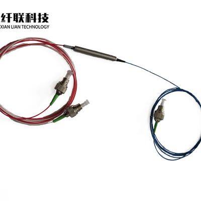 3-хпортовый оптический циркулятор с сохранением поляризации (блокировка быстрой оси)