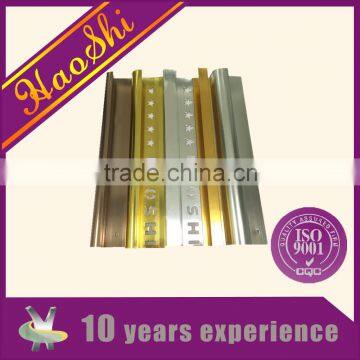 6063 series extruded anodized Aluminium ceramic corner tile trim