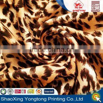 leopard print fabric for garment,dress