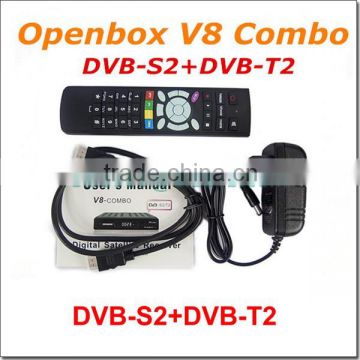 v8 combo DVB COMBO S2&T2&T full hd 1080p h.264 v8 satellite receiver