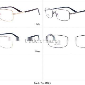 Metal Material Full Rim Square 2015 Fashion New Model Reading Eyewear Frame Glasses From China For Men photo-3