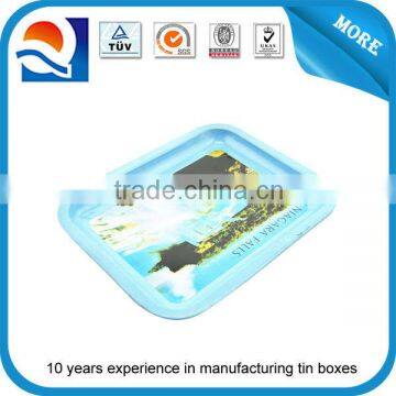 Food-grade rectangle serving tin tray tin tray wholesale