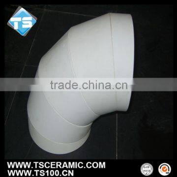 92%95% Alumina Wear Resistant Lining Bend/Elbow/Pipe