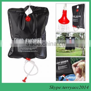 20 Litre SOLAR Camping Shower Portable Outdoor Hiking Water Heated Camp Bag