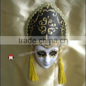 masquerade mask decoration ceramic mardi gras theatrical face masks wall hangings lot of