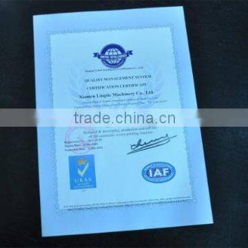 ISO90001:2008  Quality management system certifica