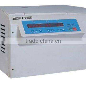 High performance Lab centrifuge,high speed refrigerated centrifuge TGL16E