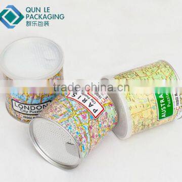 Custom Design Creative Jigsaw piece packaging box