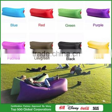 New Coming Inflatable Sleeping Bag/ Sofa/ Bed Air Bag, Colorful Outdoor travelling camping Inflatable Sleeping Bag