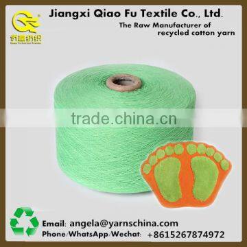 Carpet yarn regenerated cotton open end yarn CVC fabric