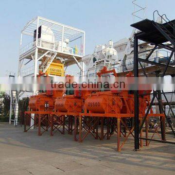 twin shaft concrete mixer