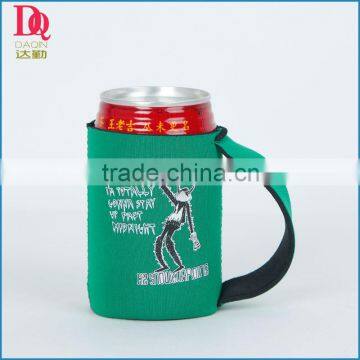 Good quality custom neoprene can sleeve with handle