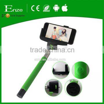 Unique Original Quality wireless monopod selfie stick with bluetooth shutter button