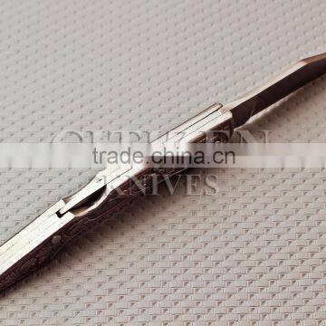 CITIZEN KNIVES, BEAUTIFUL CUSTOM HAND MADE STAINLESS STEEL FOLDING KNIFE photo-4