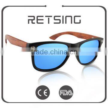 Fashion Accessory Skateboard Wooden Sunglasses With Plastic Frame photo-2