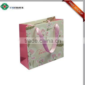 Custom Logo Printed Paper Bags no Minimum for Shopping photo-2