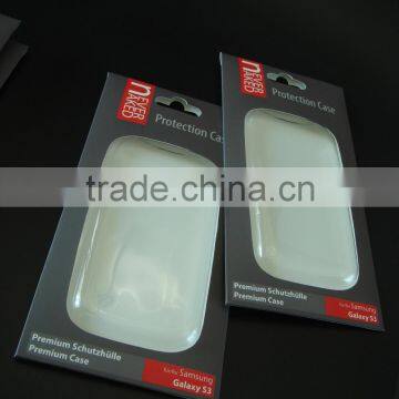 Plastic packaging box for cell Phone case