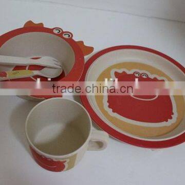 2015 new eco Children tableware